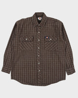 Vintage 2000s Dickies Long Sleeve Plaid Flannel Shirt - L