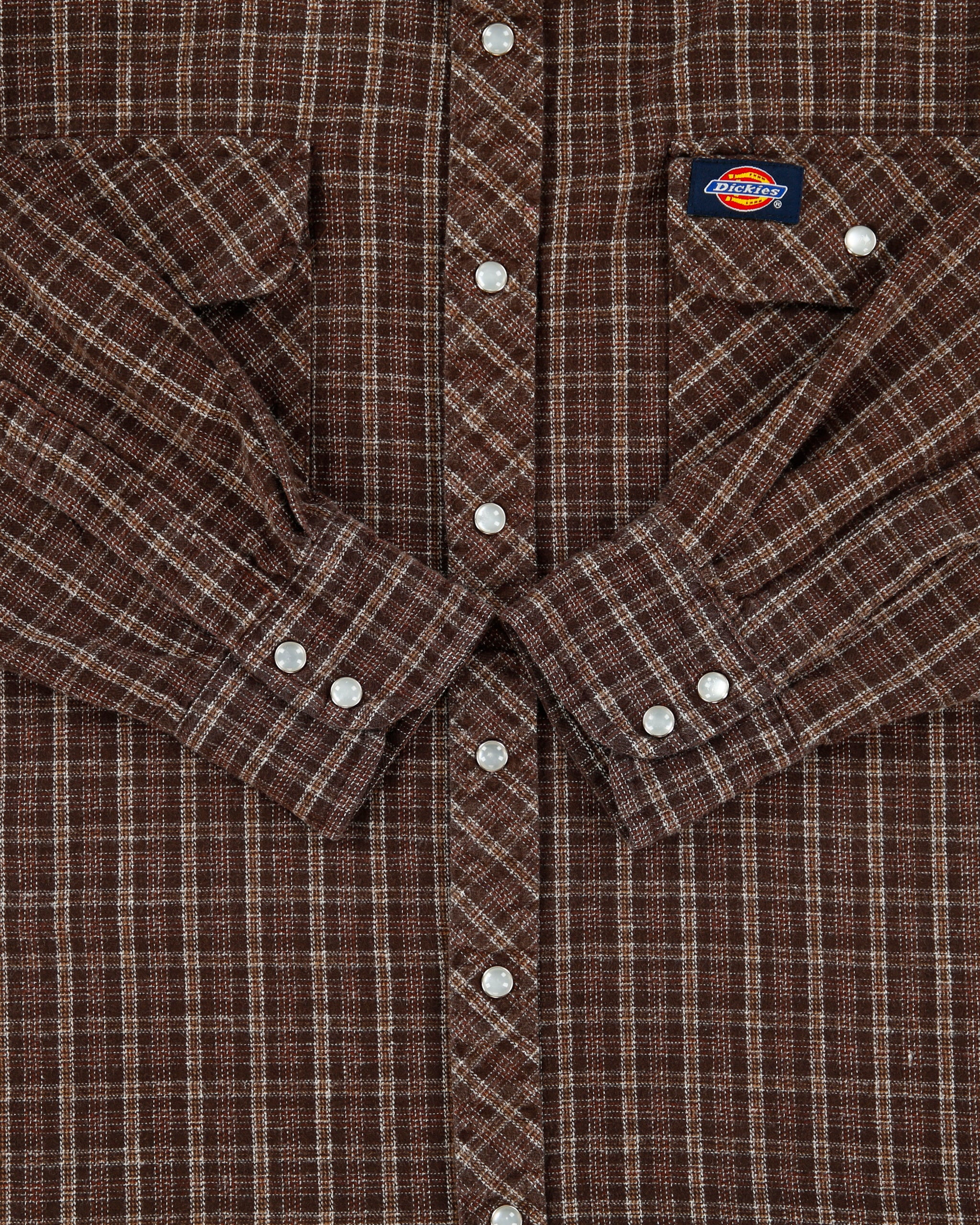 Vintage 2000s Dickies Long Sleeve Plaid Flannel Shirt - L