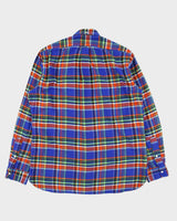 Vintage Ralph Lauren Long Sleeve Plaid Flannel Shirt - M