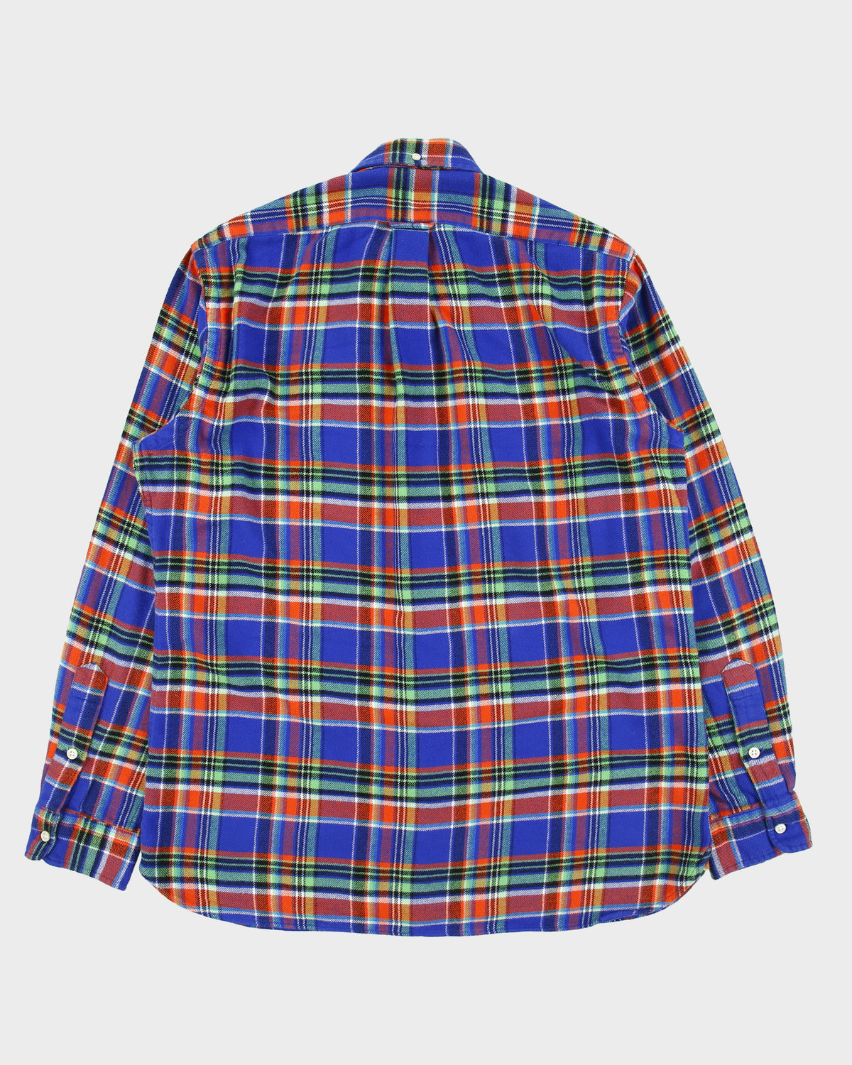 Vintage Ralph Lauren Long Sleeve Plaid Flannel Shirt - M