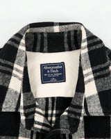 Vintage 2000s Abercrombie &amp; Fitch Heavyweight Long Sleeve Plaid Flannel Shirt - L