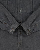 Vintage Patagonia Hemp Blend Long Sleeve Denim Flannel Shirt - M