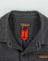 Vintage Patagonia Hemp Blend Long Sleeve Denim Flannel Shirt - M