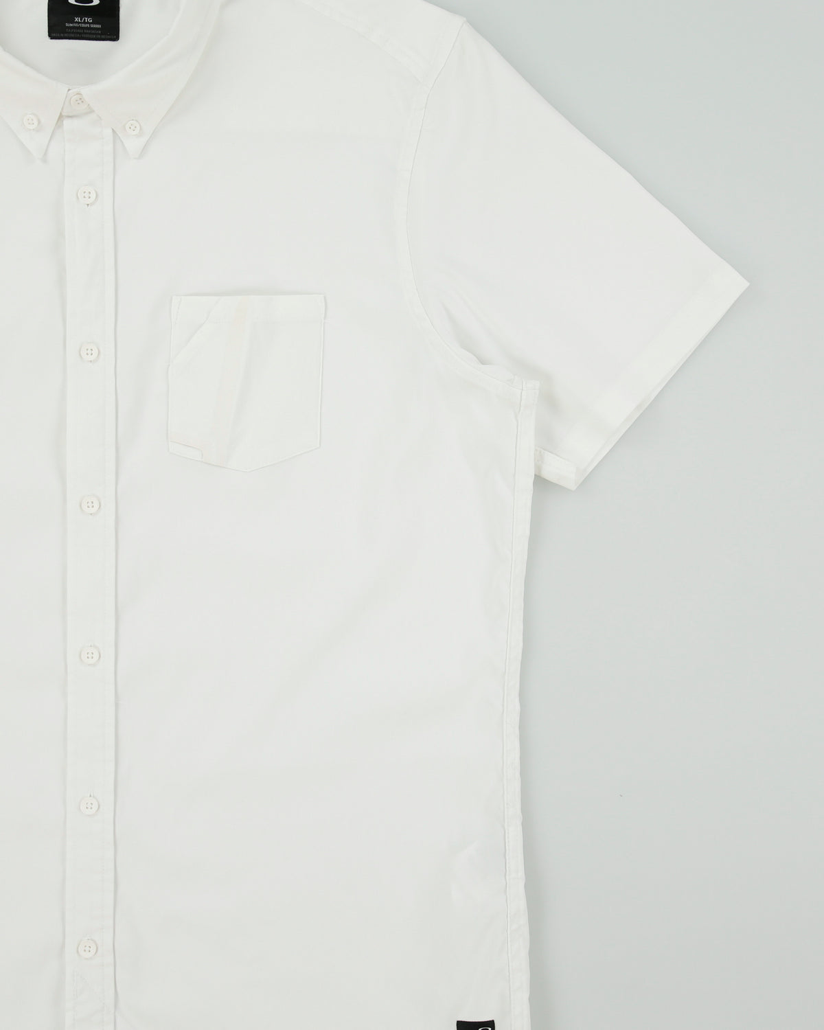 Vintage Oakley Soft Shell Slim Fit Short Sleeve Pocket Shirt - XL