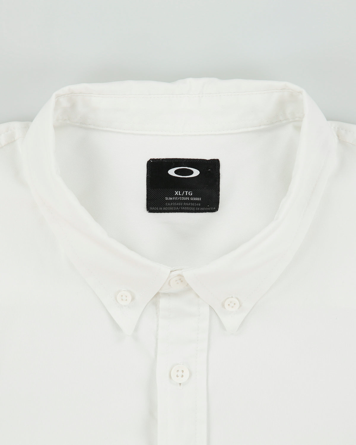 Vintage Oakley Soft Shell Slim Fit Short Sleeve Pocket Shirt - XL