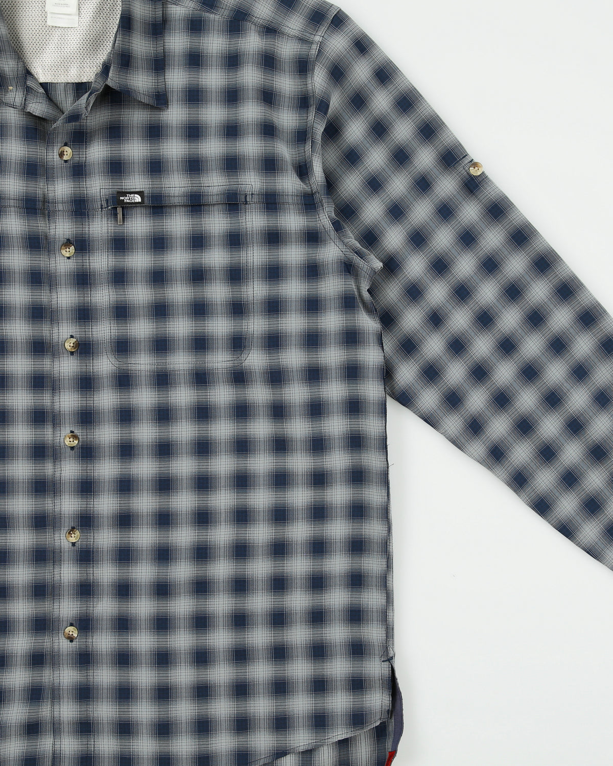 Vintage Y2K 00s The North Face Plaid Long Sleeve Hiking Shirt - L