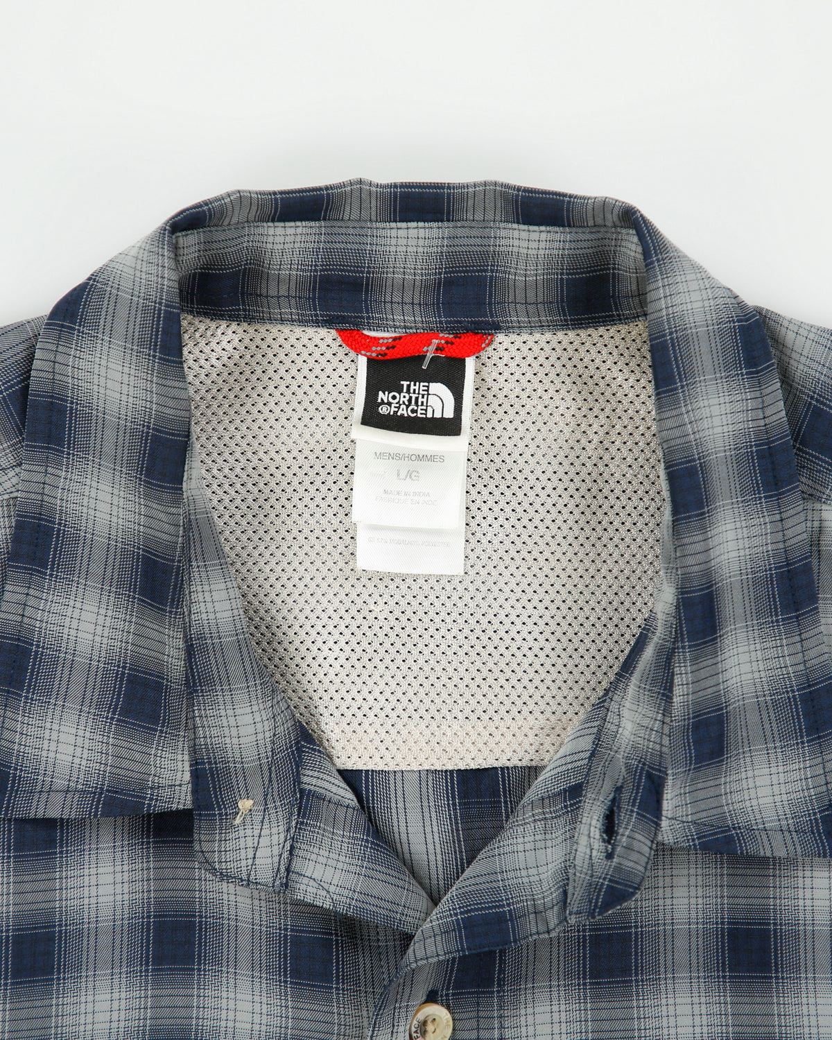 Vintage Y2K 00s The North Face Plaid Long Sleeve Hiking Shirt - L