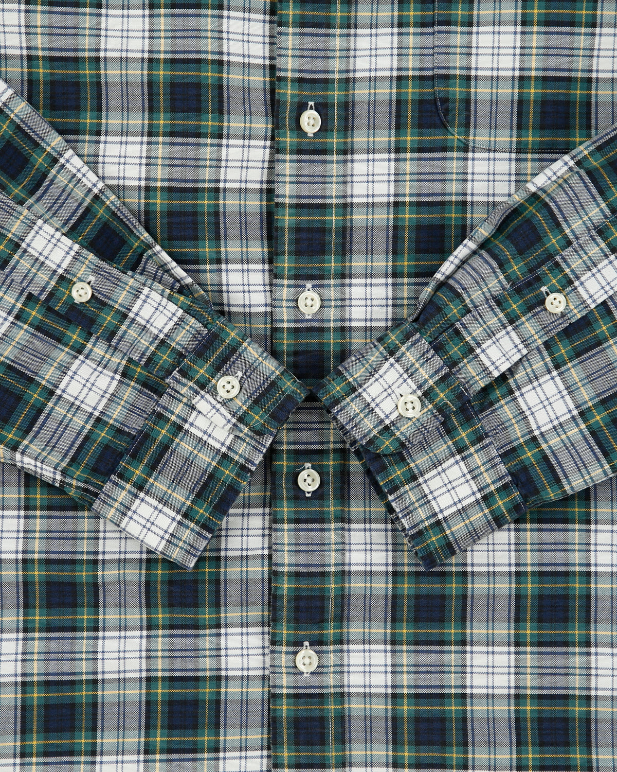 Vintage Ralph Lauren Tartan Long Sleeve Pocket Shirt - L