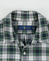 Vintage Ralph Lauren Tartan Long Sleeve Pocket Shirt - L