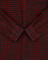Vintage Ed Hardy Plaid Embroidered Long Sleeve Flannel Shirt - XL