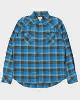 Vintage Diesel Plaid Pearl Snap Button Long Sleeve Western Shirt - XL