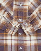 Vintage Stussy Plaid Long Sleeve Flannel Skater Shirt - S