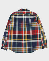 Vintage Ralph Lauren Classic Fit Checked Long Sleeve Shirt - XXL