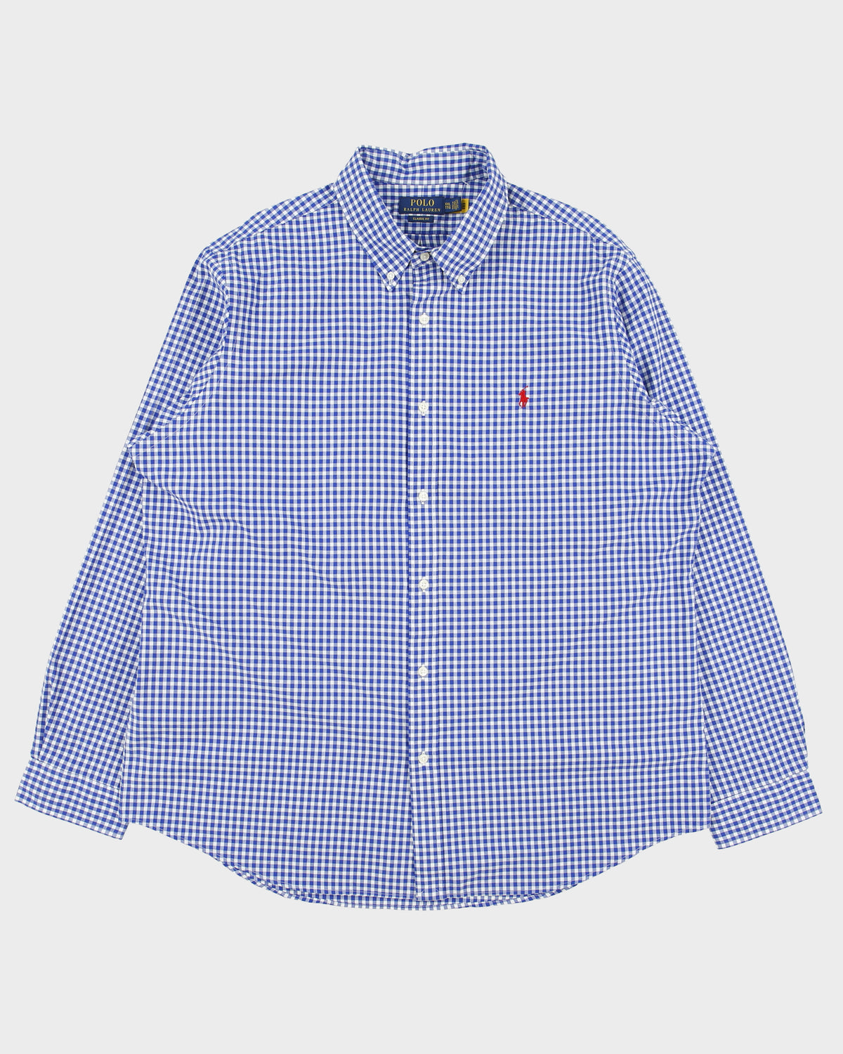 Vintage Polo Ralph Lauren Classic Fit Checked Long Sleeve Shirt - XXL
