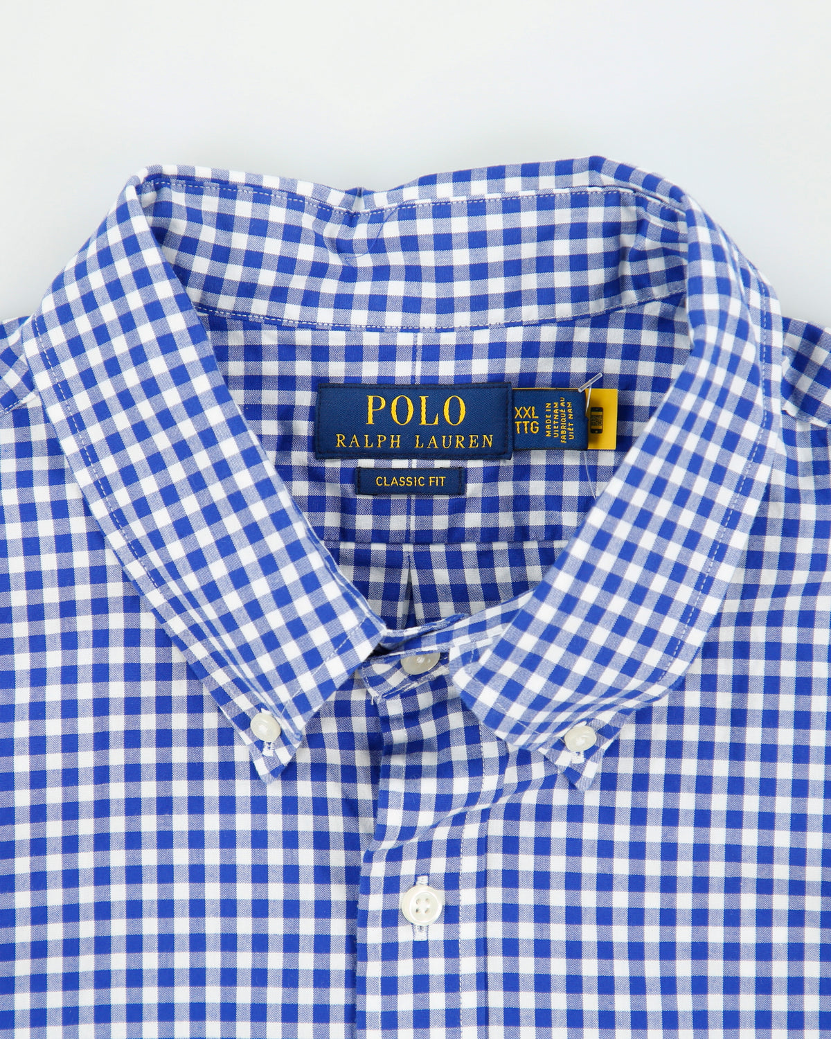 Vintage Polo Ralph Lauren Classic Fit Checked Long Sleeve Shirt - XXL