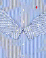 Vintage 1990s Ralph Lauren Striped Long Sleeve Shirt - M