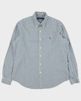 Vintage Ralph Lauren Checked Long Sleeve Shirt - L