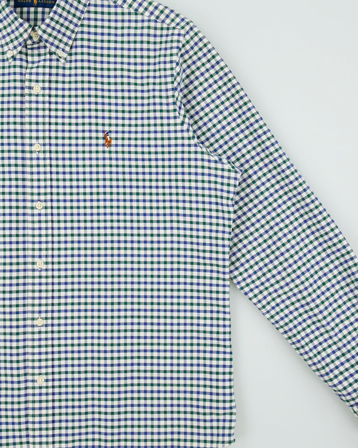 Vintage Ralph Lauren Checked Long Sleeve Shirt - L