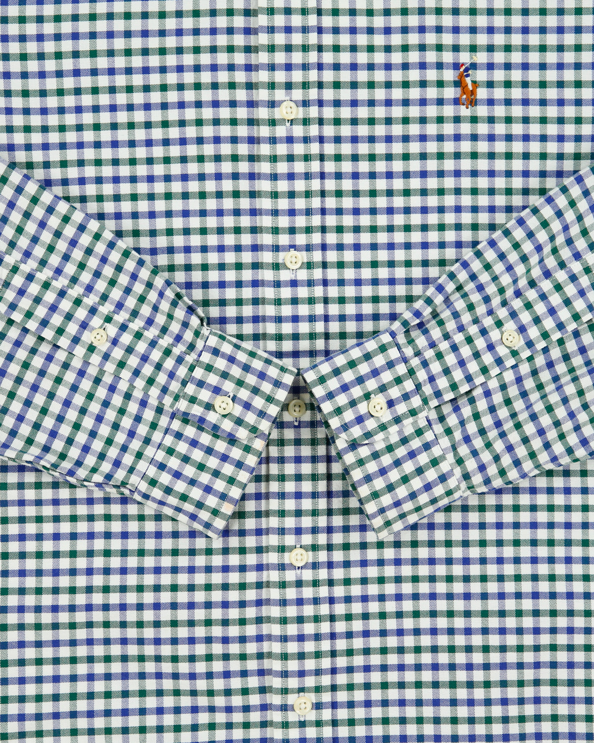 Vintage Ralph Lauren Checked Long Sleeve Shirt - L