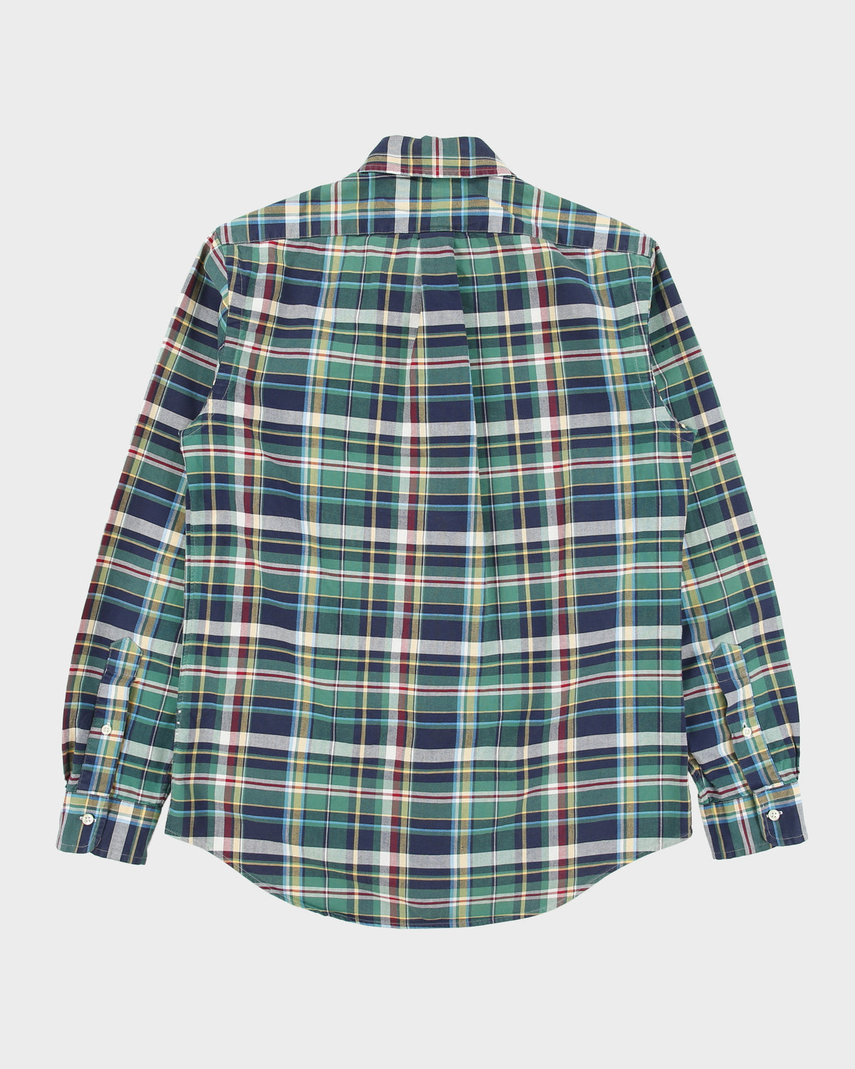 Vintage Ralph Lauren Classic Fit Checked Long Sleeve Shirt - S
