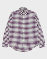 Vintage Ralph Lauren Classic Fit Checked Long Sleeve Shirt - S