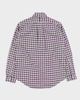 Vintage Ralph Lauren Classic Fit Checked Long Sleeve Shirt - S
