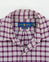 Vintage Ralph Lauren Classic Fit Checked Long Sleeve Shirt - S