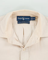 Vintage 1990s Ralph Lauren Blake Checked Long Sleeve Shirt - S