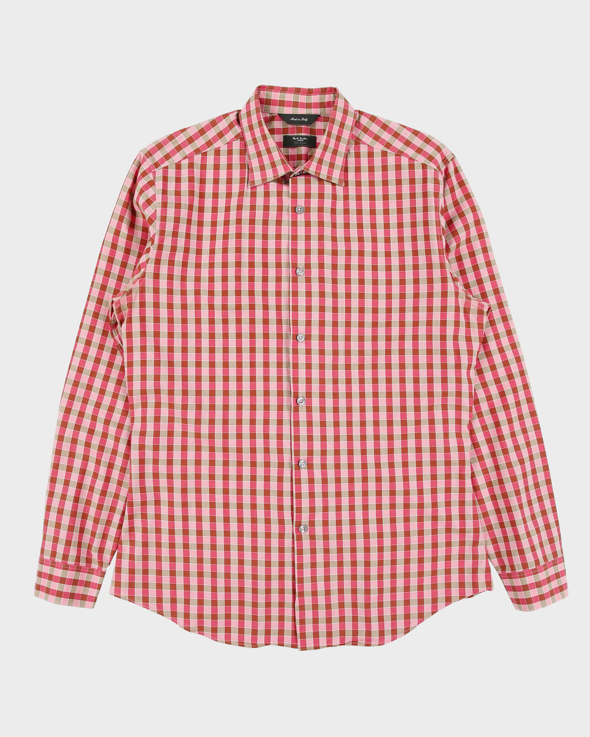Vintage Paul Smith Checked Long Sleeve Shirt - L