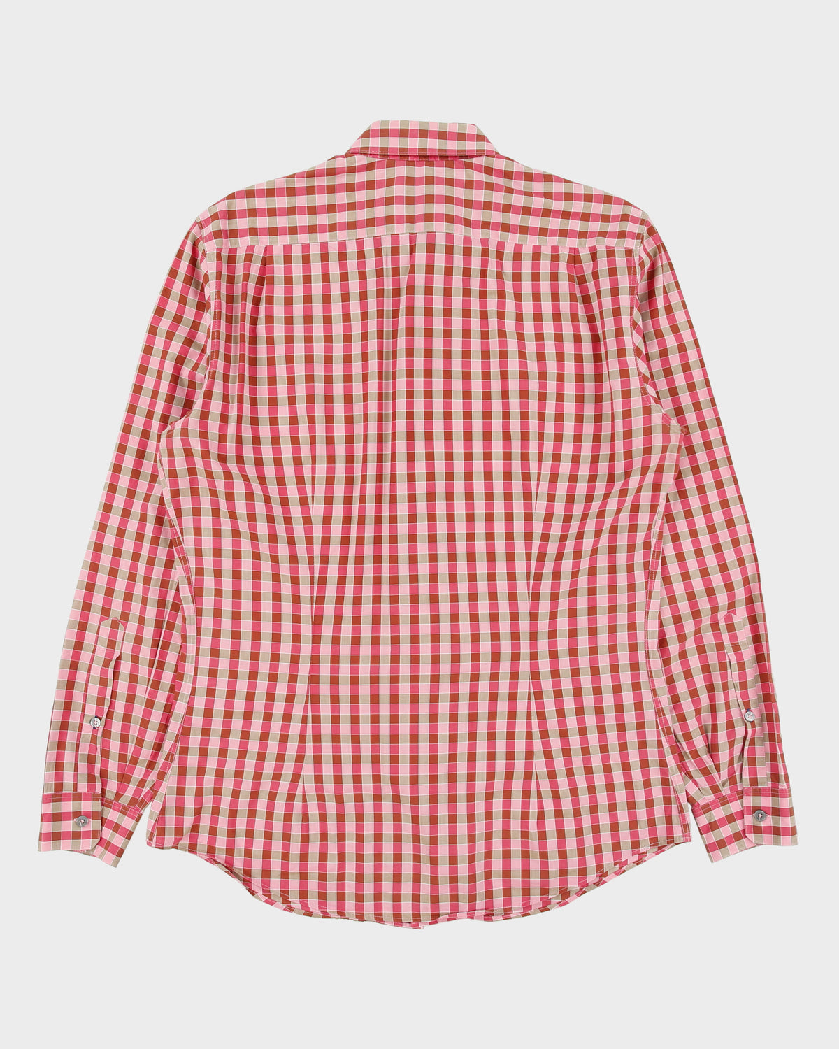Vintage Paul Smith Checked Long Sleeve Shirt - L
