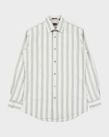 Vintage Y2K 00s Paul Smith Striped Long Sleeve Shirt - M