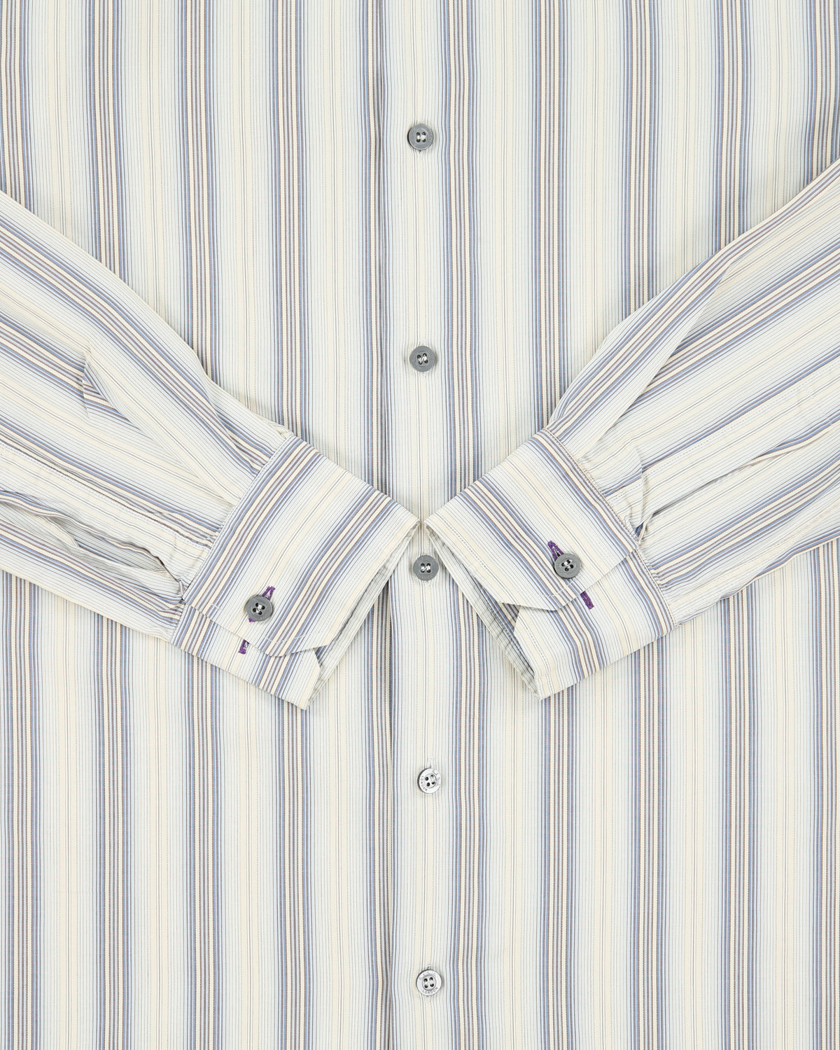Vintage Y2K 00s Paul Smith Striped Long Sleeve Shirt - M