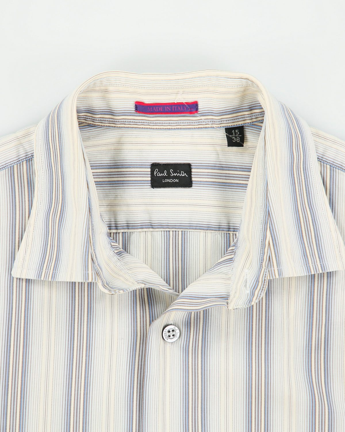 Vintage Y2K 00s Paul Smith Striped Long Sleeve Shirt - M