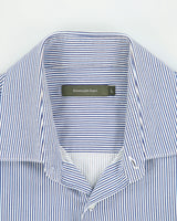 Vintage Y2K 00s Ermenegildo Zegna Striped Long Sleeve Pocket Shirt - L