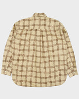 Marni x Uniqlo Caramel Patterned Long Sleeve Oversized Shirt - L