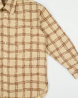 Marni x Uniqlo Caramel Patterned Long Sleeve Oversized Shirt - L