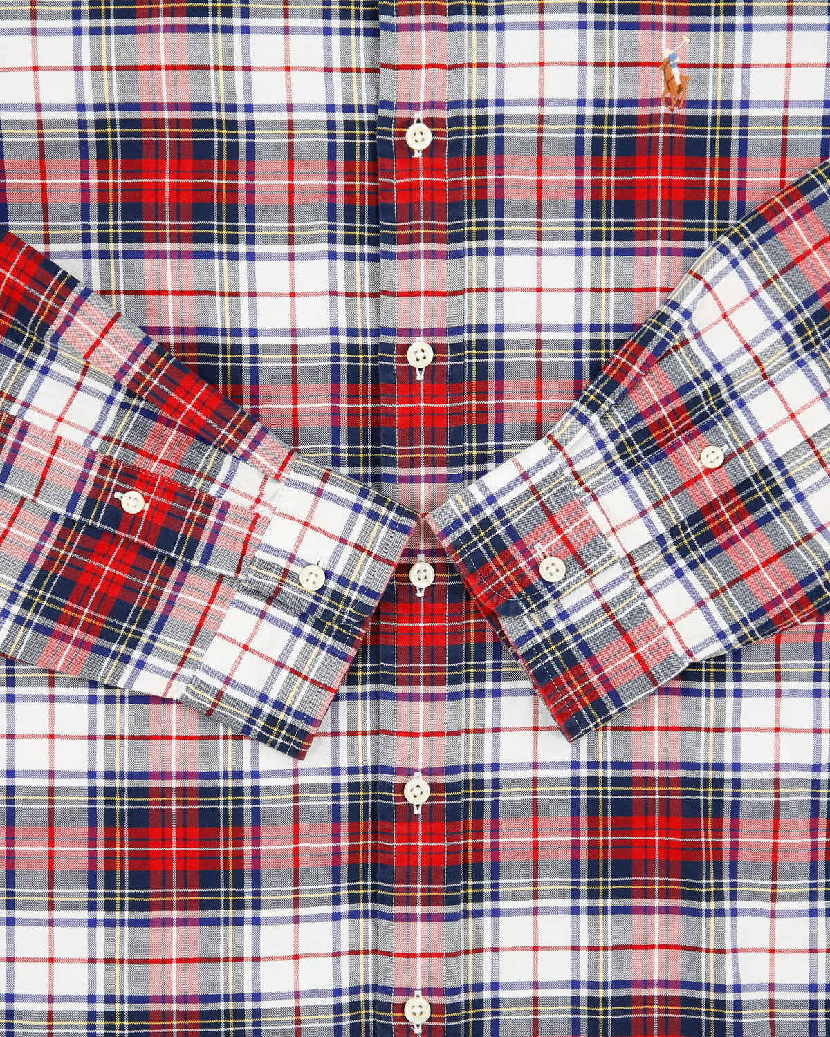 Vintage Ralph Lauren Tartan Classic Fit Long Sleeve Shirt - L