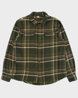 Vintage Orvis Heavyweight Plaid Long Sleeve Flannel Over Shirt - L