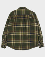 Vintage Orvis Heavyweight Plaid Long Sleeve Flannel Over Shirt - L