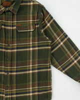 Vintage Orvis Heavyweight Plaid Long Sleeve Flannel Over Shirt - L