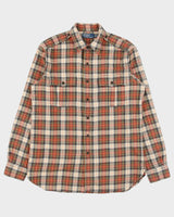 Vintage Y2K 00s Polo Ralph Lauren Tartan Long Sleeve Flannel Utility Shirt - M