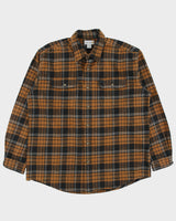 Vintage Carhartt Plaid Heavyweight Long Sleeve Flannel Shirt - XL