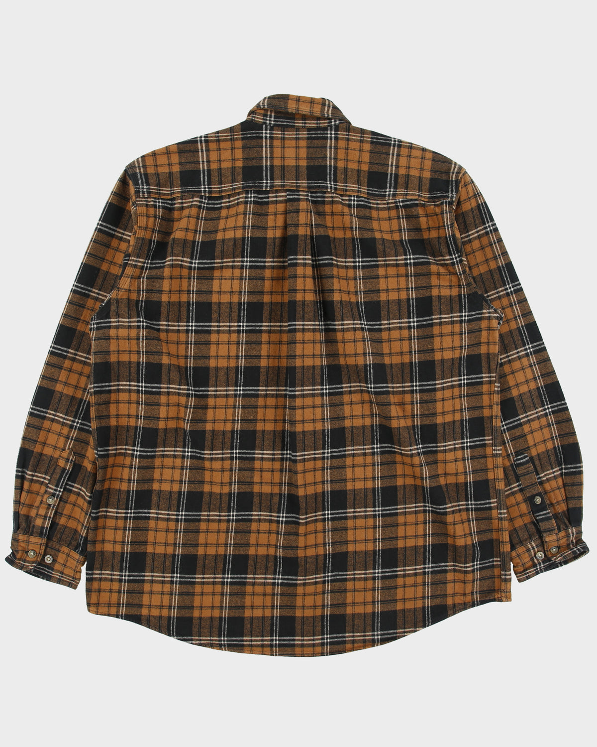 Vintage Carhartt Plaid Heavyweight Long Sleeve Flannel Shirt - XL