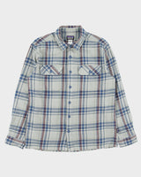 Vintage Patagonia Organic Plaid Long Sleeve Flannel Shirt - M