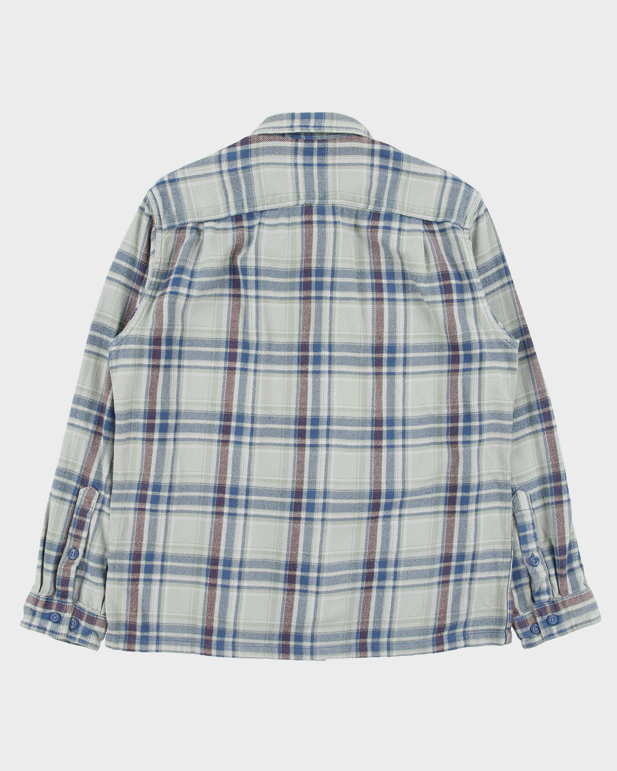 Vintage Patagonia Organic Plaid Long Sleeve Flannel Shirt - M