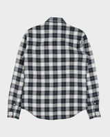 Sandro Paris Tartan Plaid Casual Long Sleeve Flannel Shirt - M