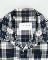 Sandro Paris Tartan Plaid Casual Long Sleeve Flannel Shirt - M
