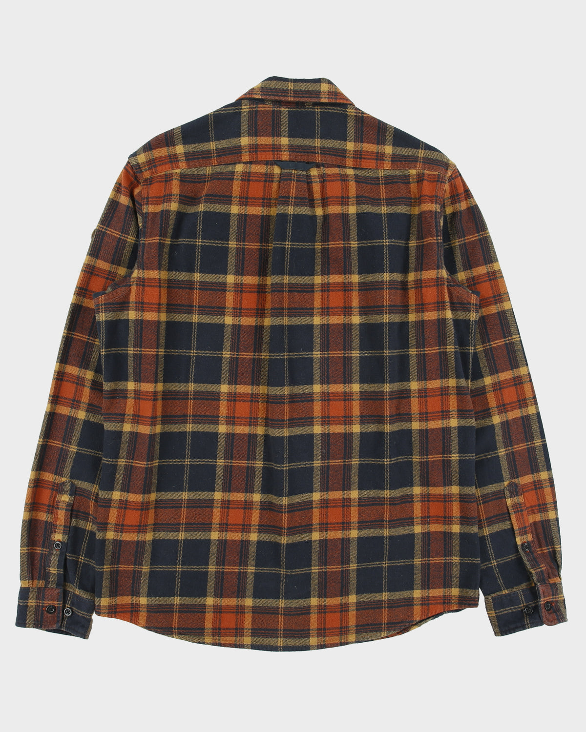 Fjall raven Ovik Twill Plaid Relaxed Fit Long Sleeve Flannel Shirt - S