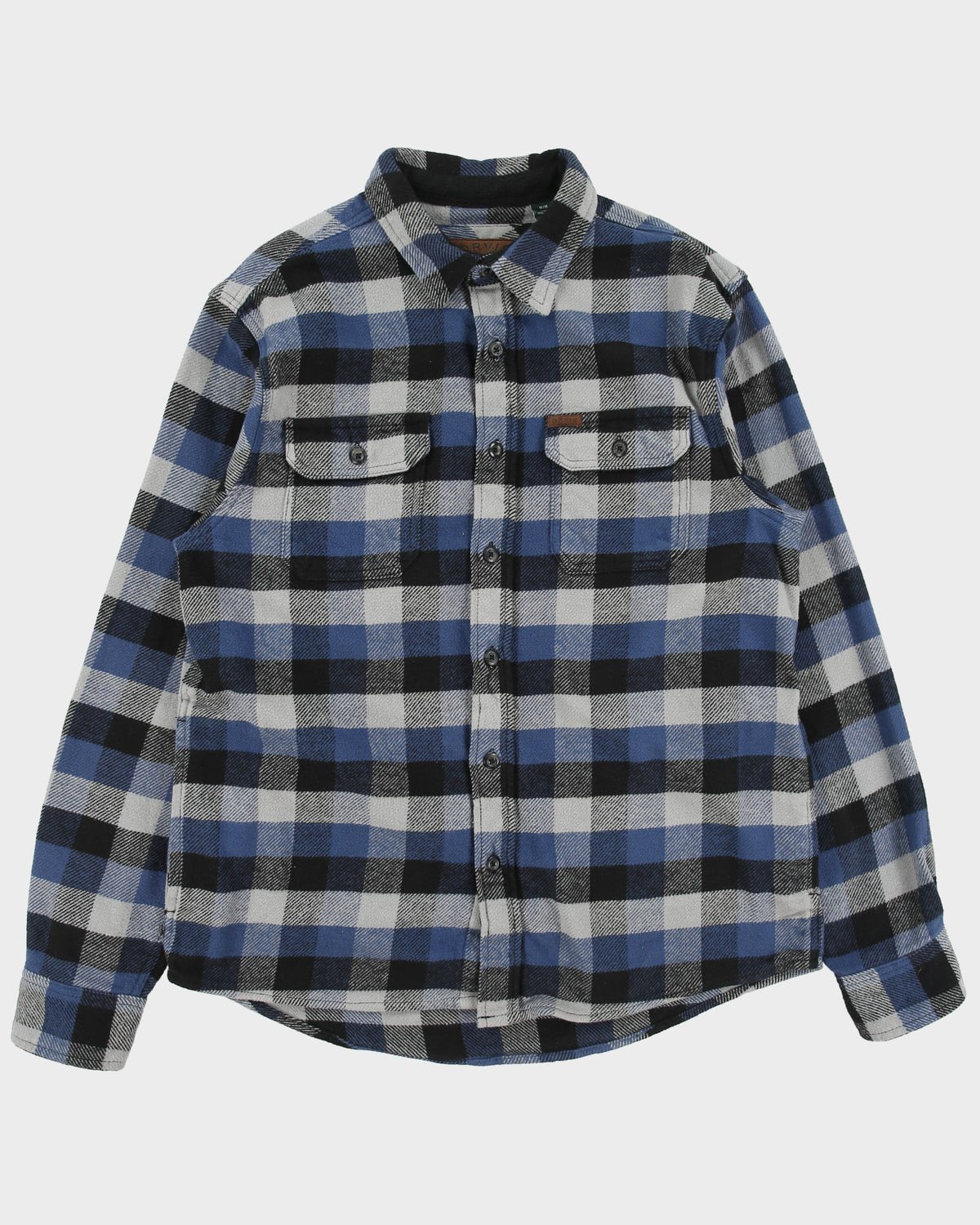 Vintage Orvis Buffalo Plaid Long Sleeve Flannel Over Shirt - M