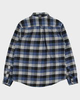 Vintage Orvis Buffalo Plaid Long Sleeve Flannel Over Shirt - M